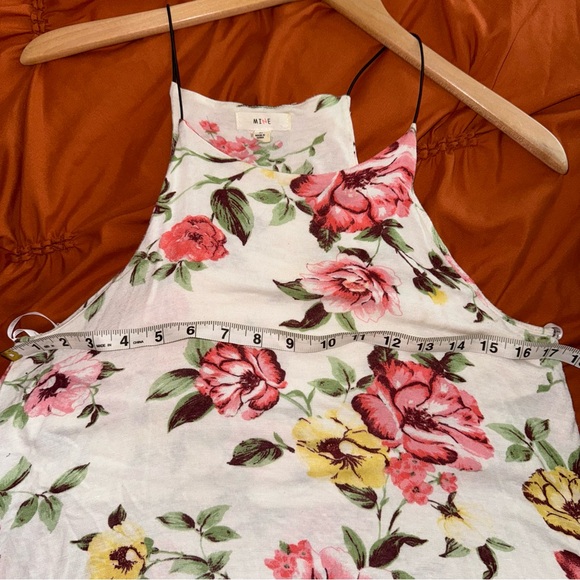 Mine Floral Halter Tank  Top Size M - Picture 4 of 8